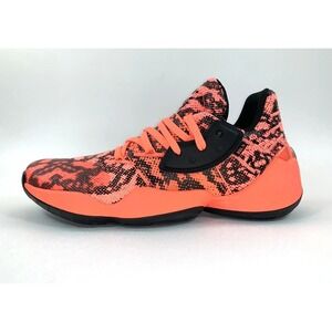 Mens Size 18 - adidas Harden Vol. 4 Basketball Shoes Signal Coral Black FV4151